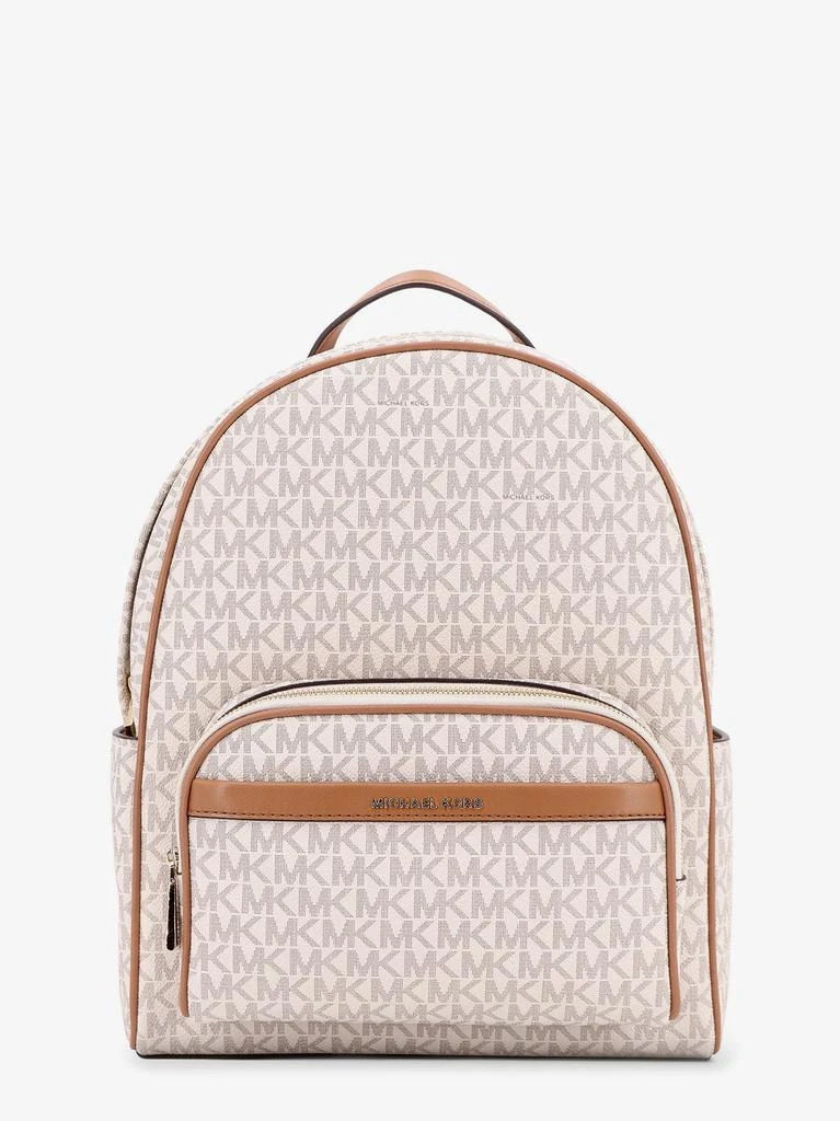 Michael Kors Bex coated canvas backpack with frontal logo  display picture 2