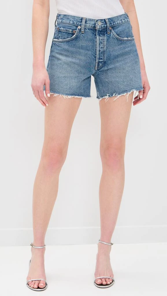 AGOLDE Parker Long: Loose Fit Vintage Shorts 6