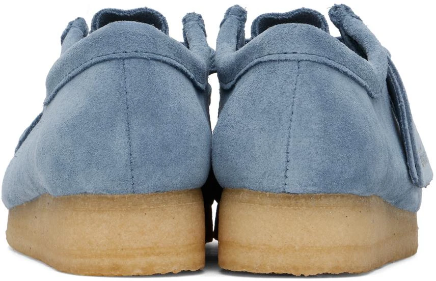Clarks Blue Wallabee Derbys 2