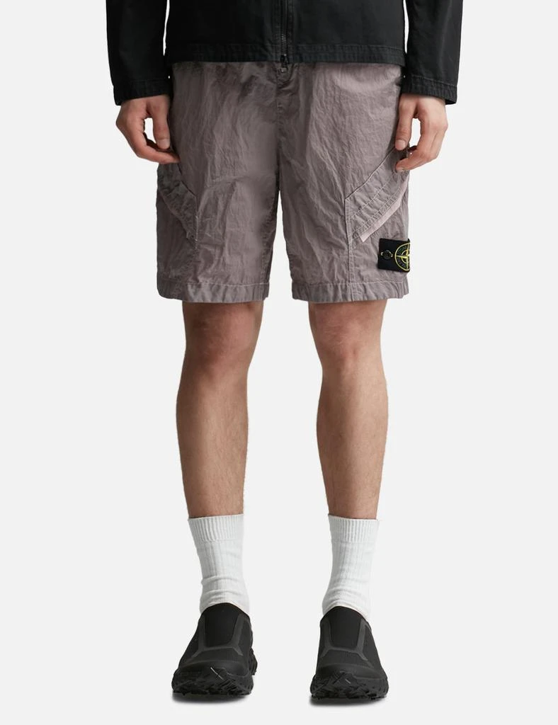 Stone Island Nylon Metal In Econyl® Regenerated Nylon Bermuda Shorts 3