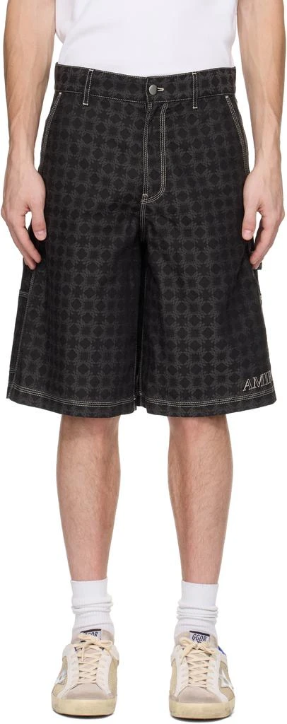AMIRI Black MA Quad Work Shorts 1