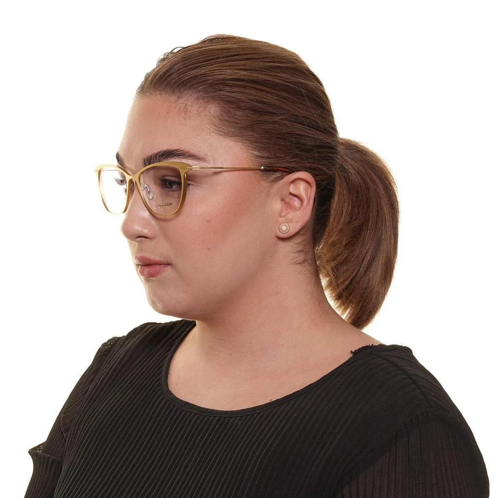 YOHJI YAMAMOTO Yohji Yamamoto Gold Optical Frames 4