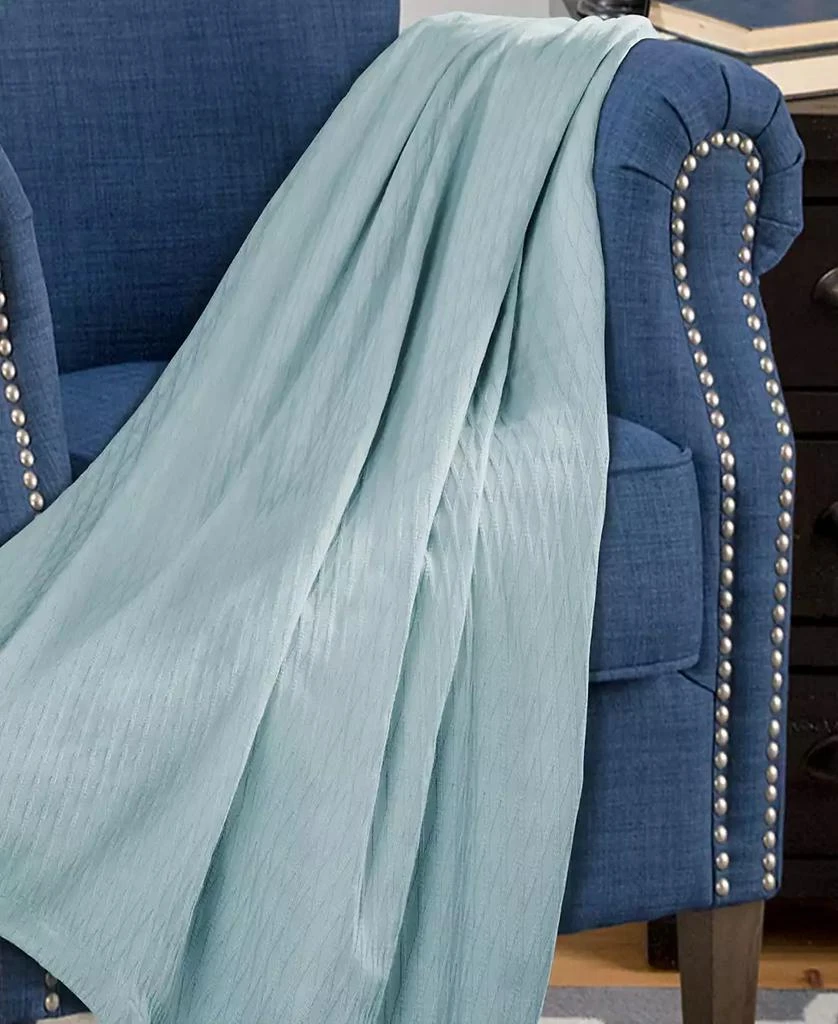 Superior Diamond Pattern All Season Woven Cotton Blanket 3