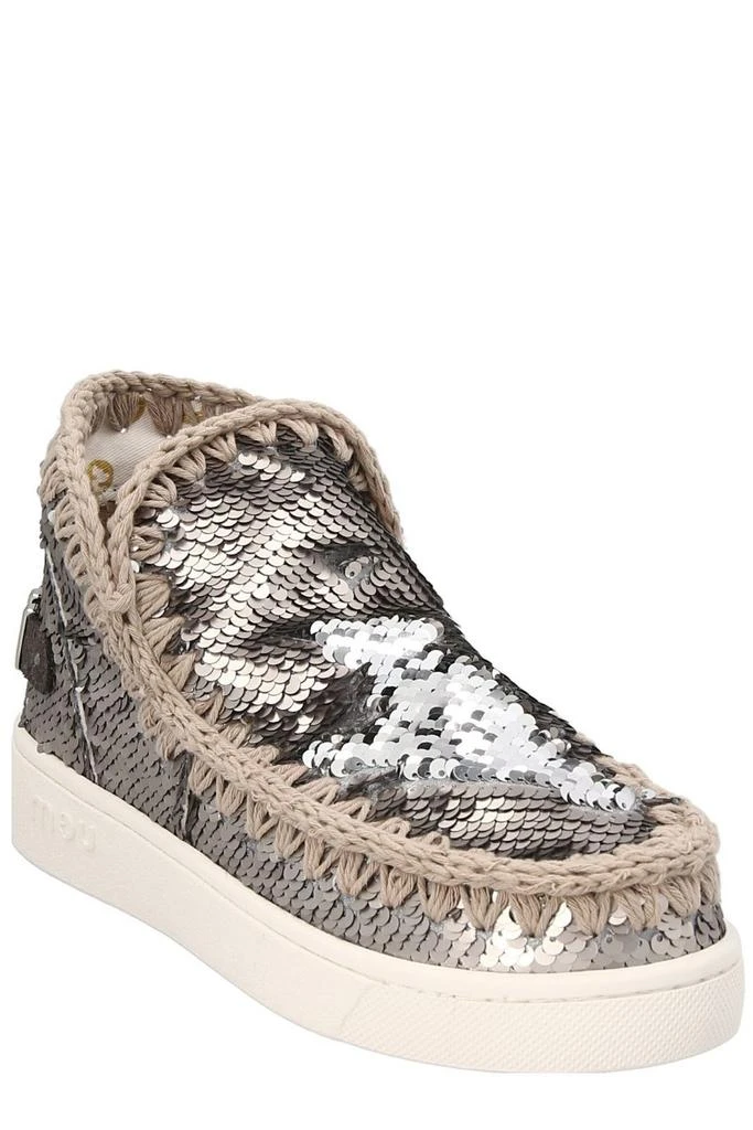 Mou Mou Eskimo Summer Sequinned Ankle Boots 4