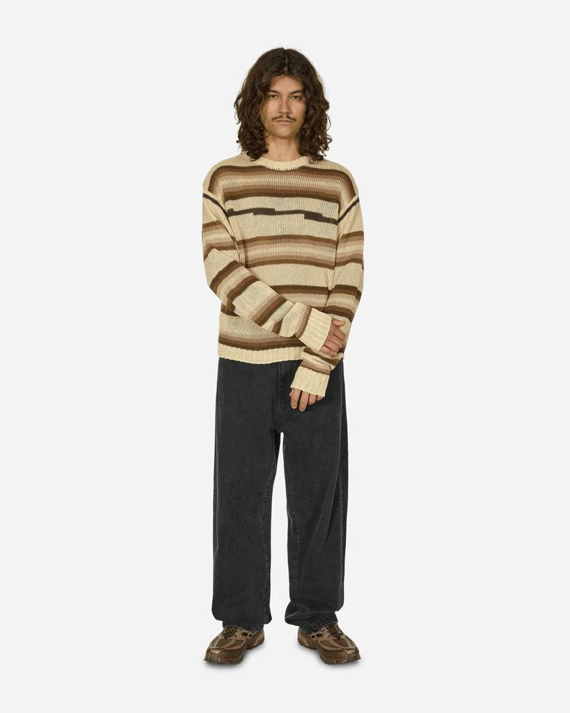 STUSSY Tonal Stripe Sweater Natural 4