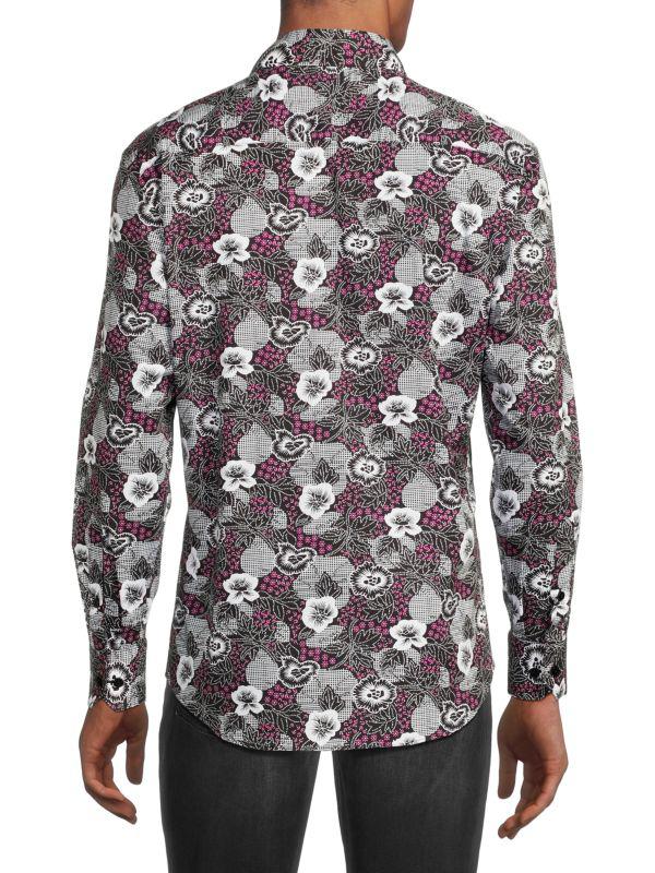 Bertigo Floral Long Sleeve Shirt