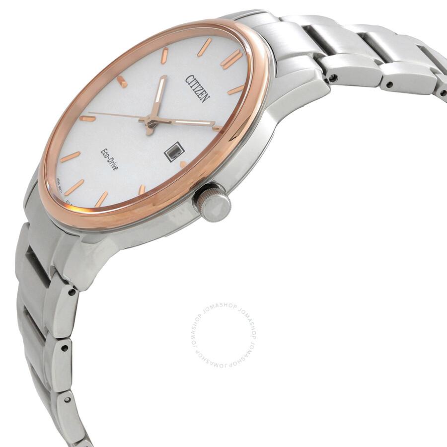 Citizen Silver Dial Eco-Drive Men's Classic Watch Bm6979-74A