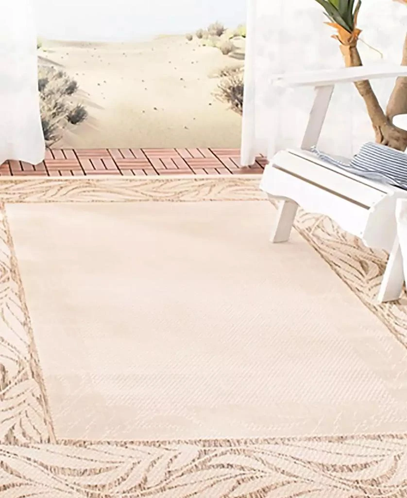 Safavieh Courtyard Natural and Brown Area Rug Collection 4