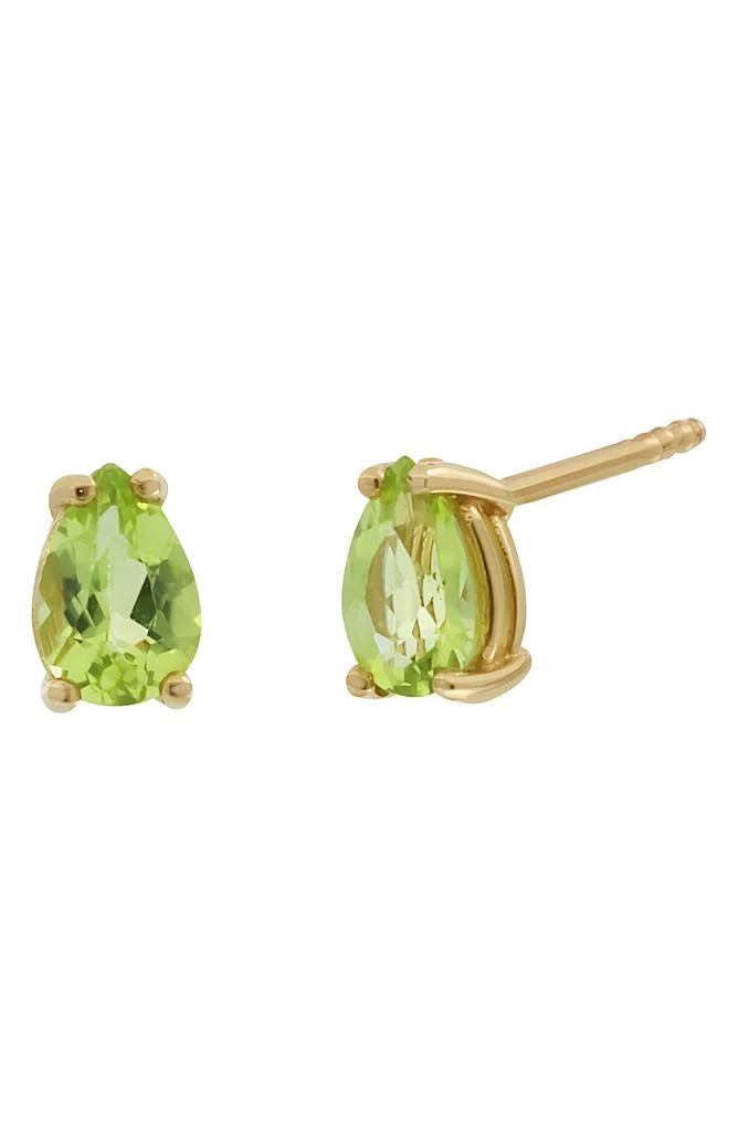 Bony Levy Color 14K Gold Pear Cut Stud Earrings 1