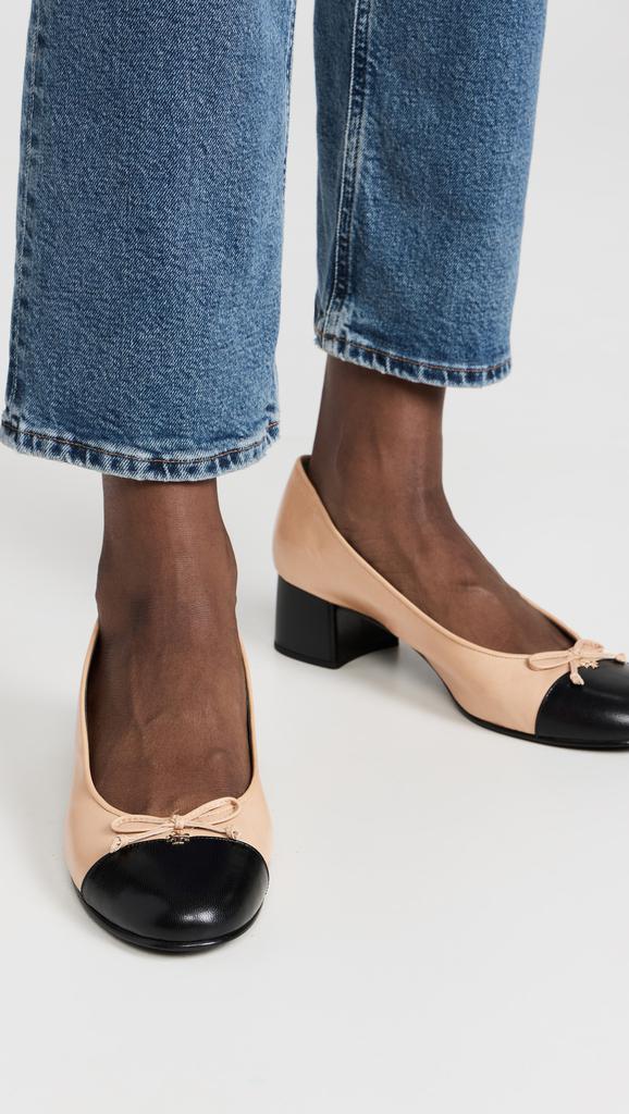 バレエシューズ Tory Burch Ballerina Bow Tory Burch Bow Ballet Pumps 45mm - Shoes - Free Shipping