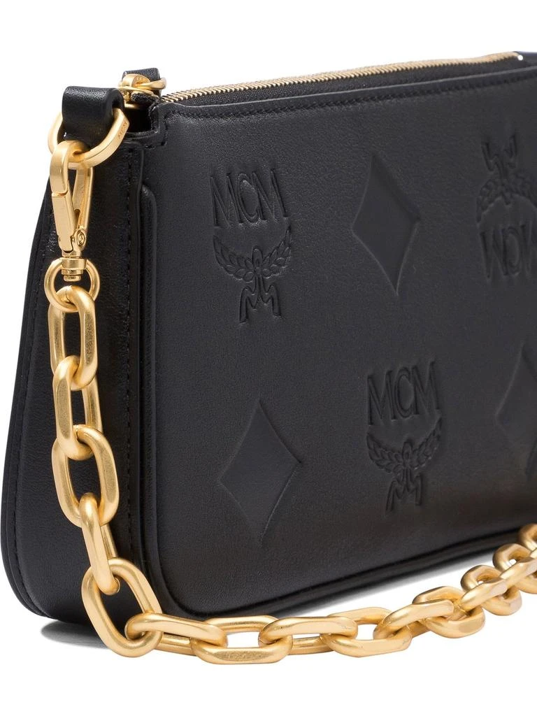 MCM MCM Aren Maxi Monogram Leather Chain Crossbody Bag 4