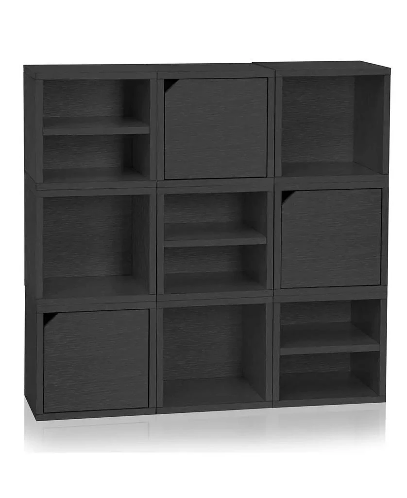 Way Basics Eco Stackable Connect Storage Cube with Door 19
