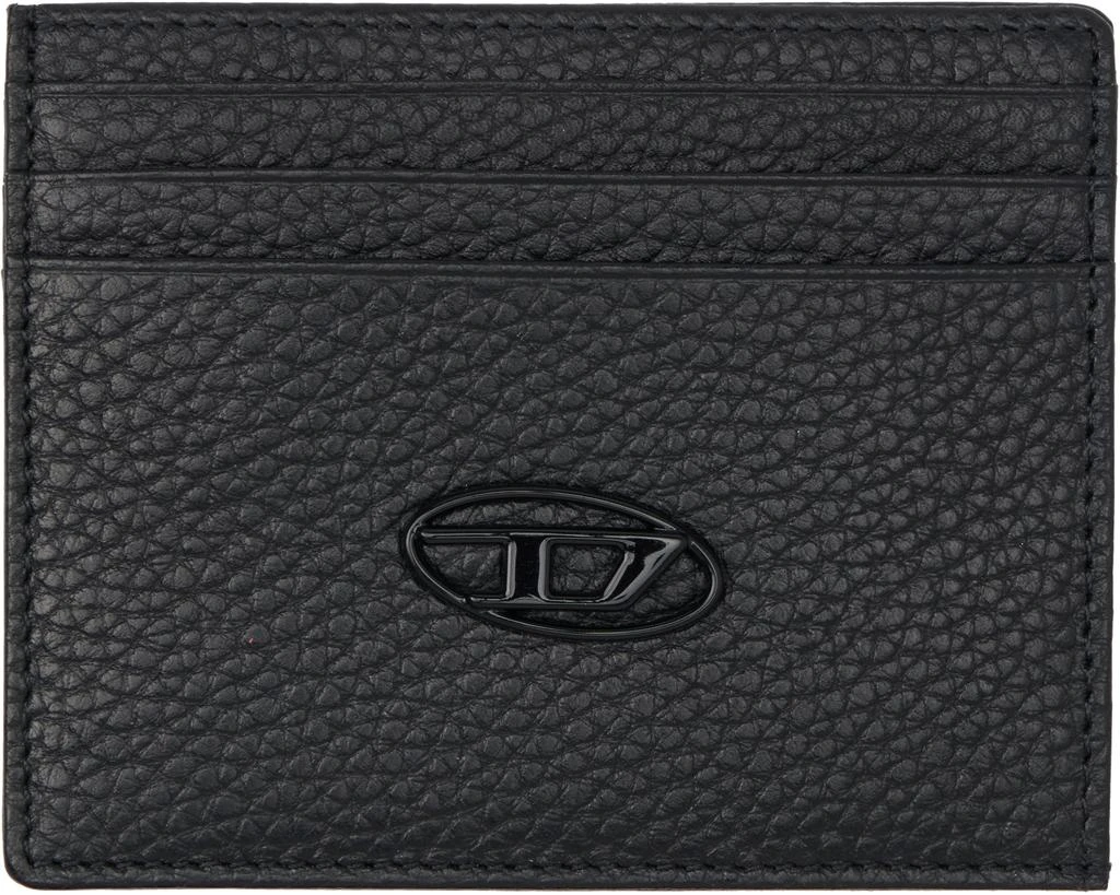 Diesel Black Card Holder