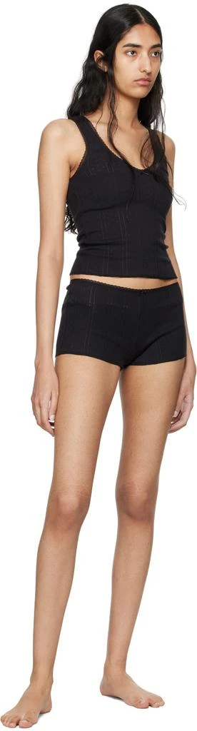 Cou Cou Black 'The Scoop' Tank Top 4