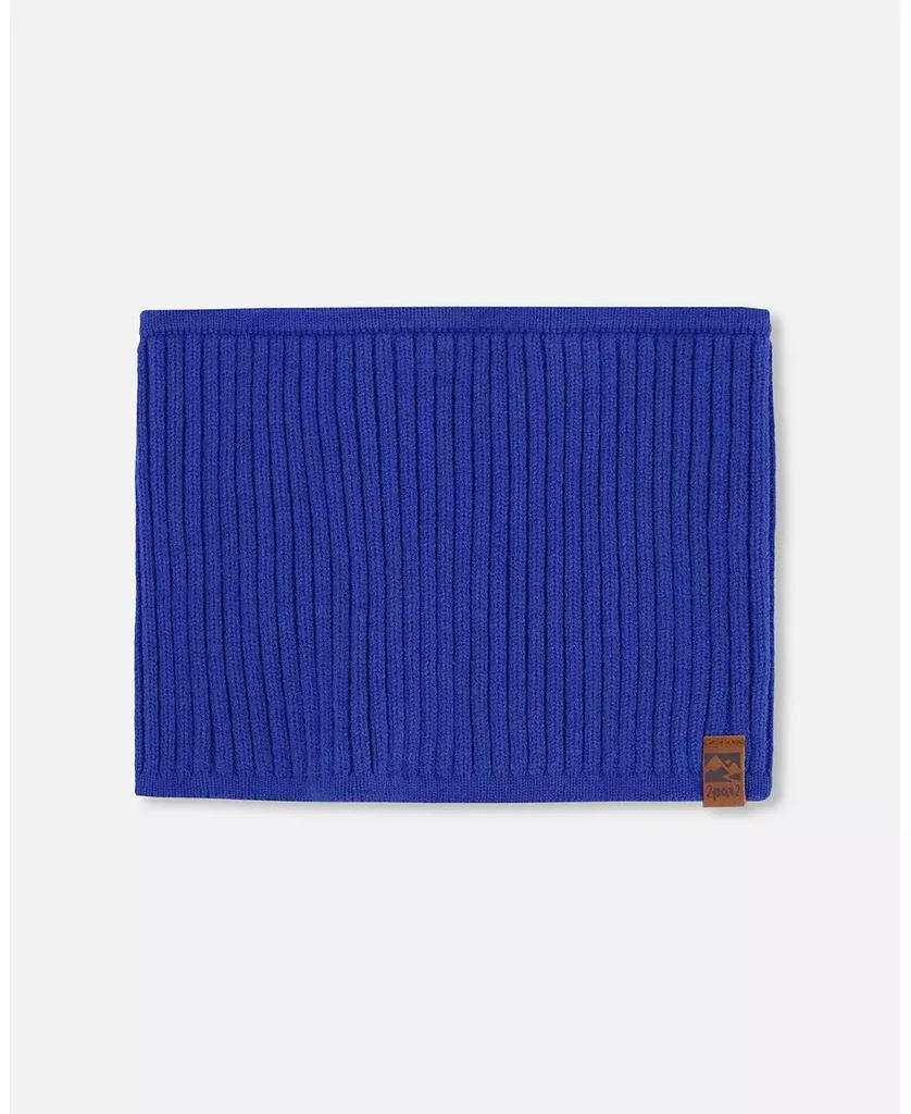 Deux par Deux Baby Boys Knit Neckwarmer