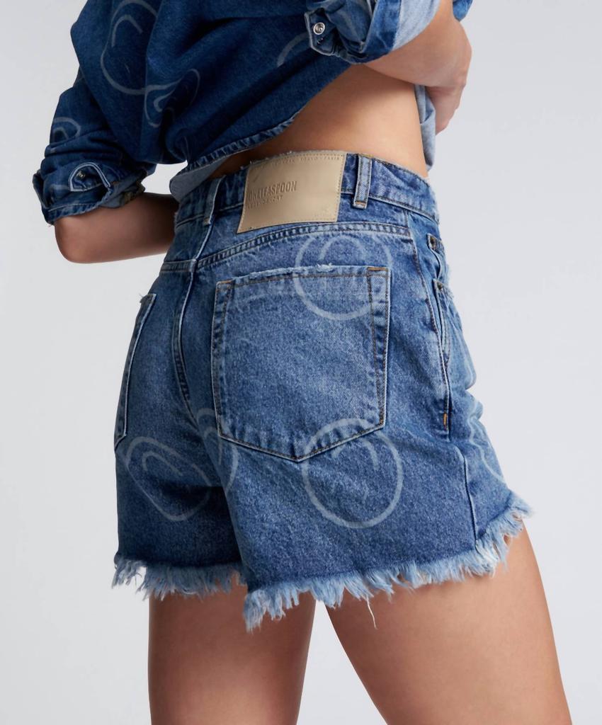 One Teaspoon Rosewood High Waist Shorts