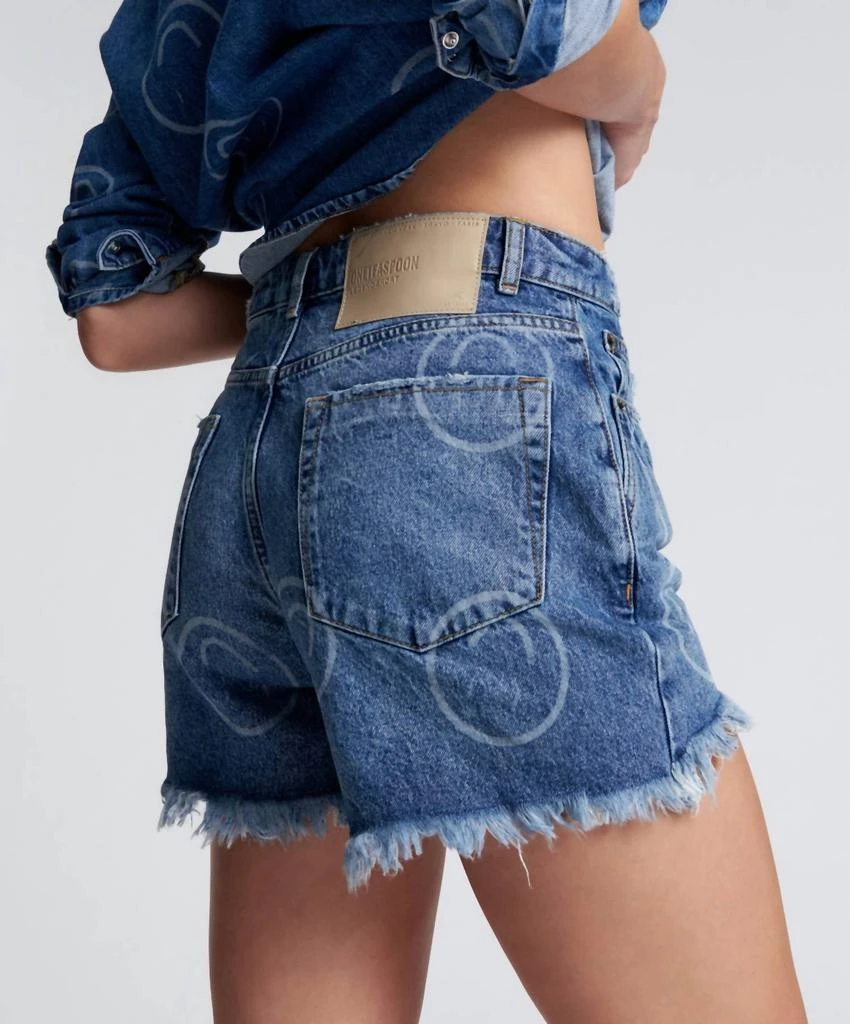 One Teaspoon Rosewood High Waist Shorts 2