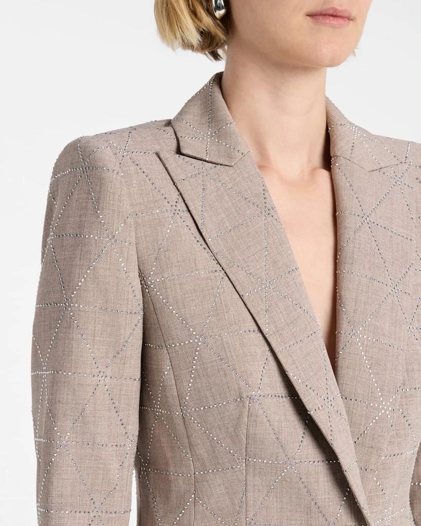 Ramy Brook Kensington Embellished Single-Breasted Blazer 5