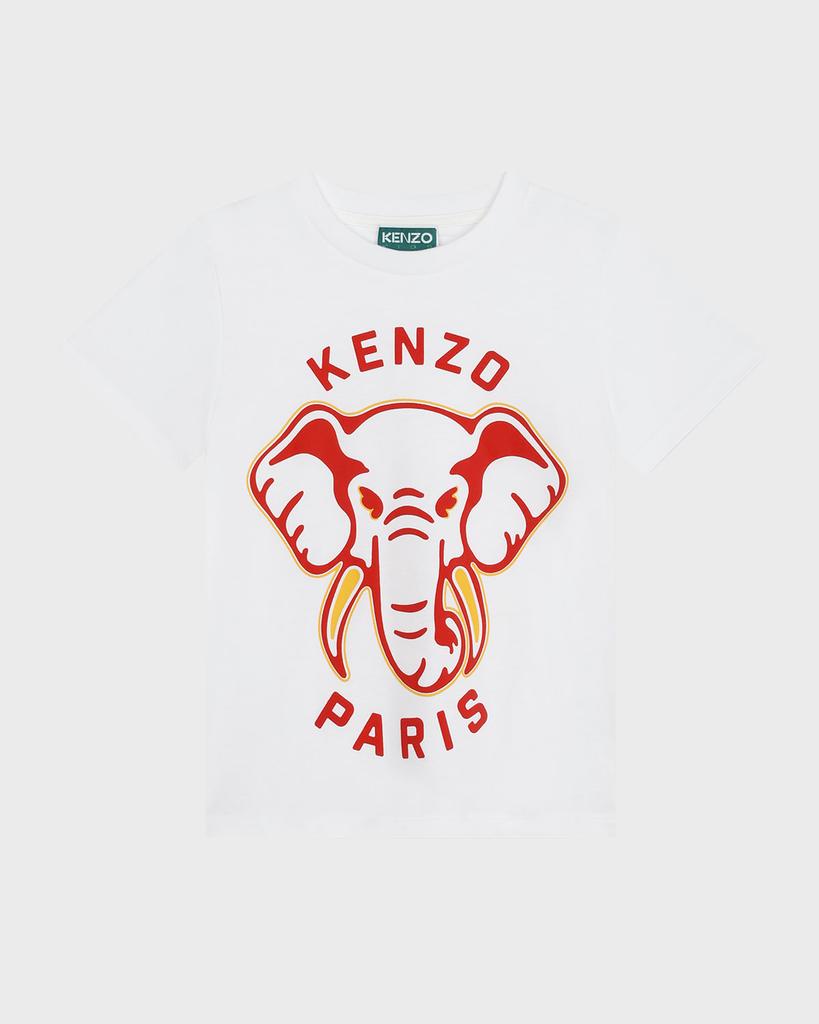 Kenzo Boy's Logo-Print Elephant Graphic T-Shirt, Size 6-12