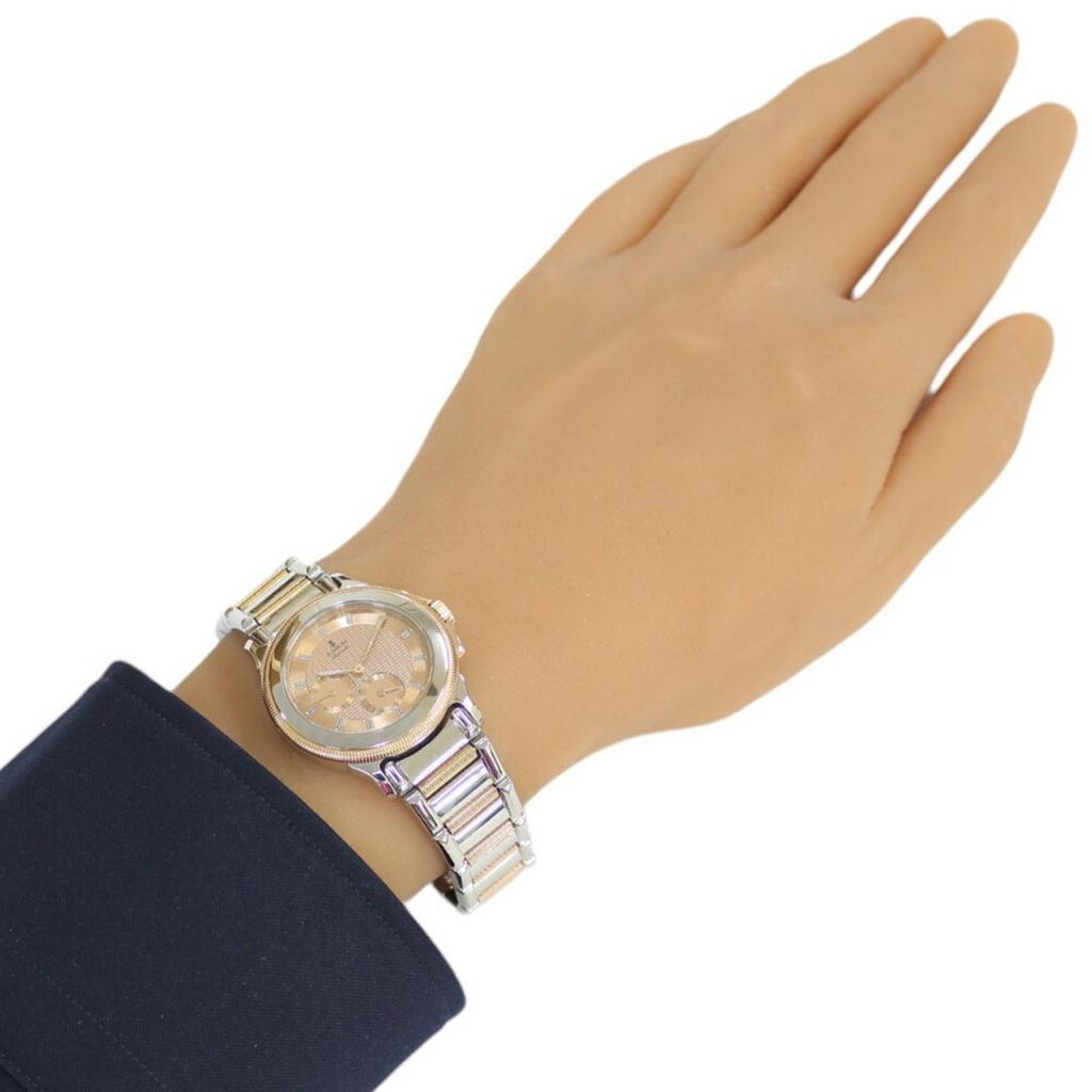 Corum Mechanic pink   pink  (18K) Stainless Steel Wristwatch (Pre-Owned)