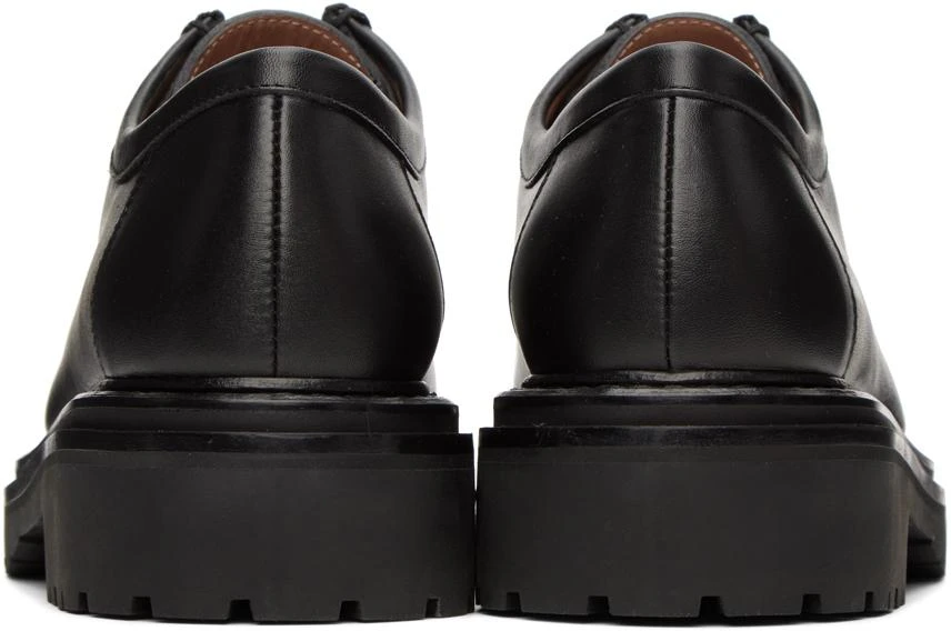 LEGRES Black Leather Derbys 2