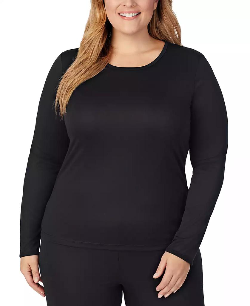 Cuddl Duds Plus Size Climatesmart Long-Sleeve Crewneck Top