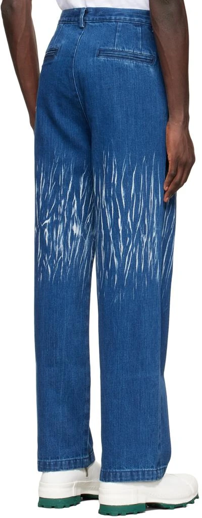 Xander Zhou Indigo Straight Jeans 3