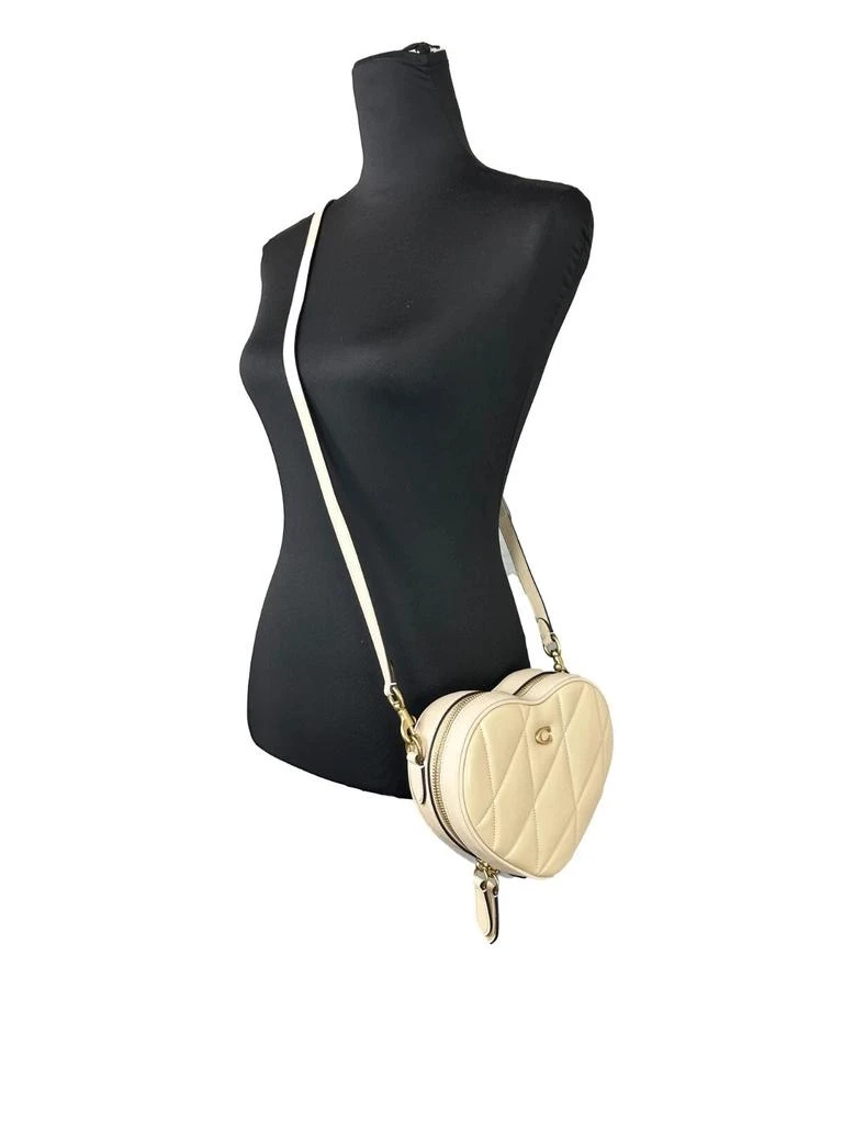Coach COACH Heart Small Quilted Leather Crossbody Bag Women's Purse 2