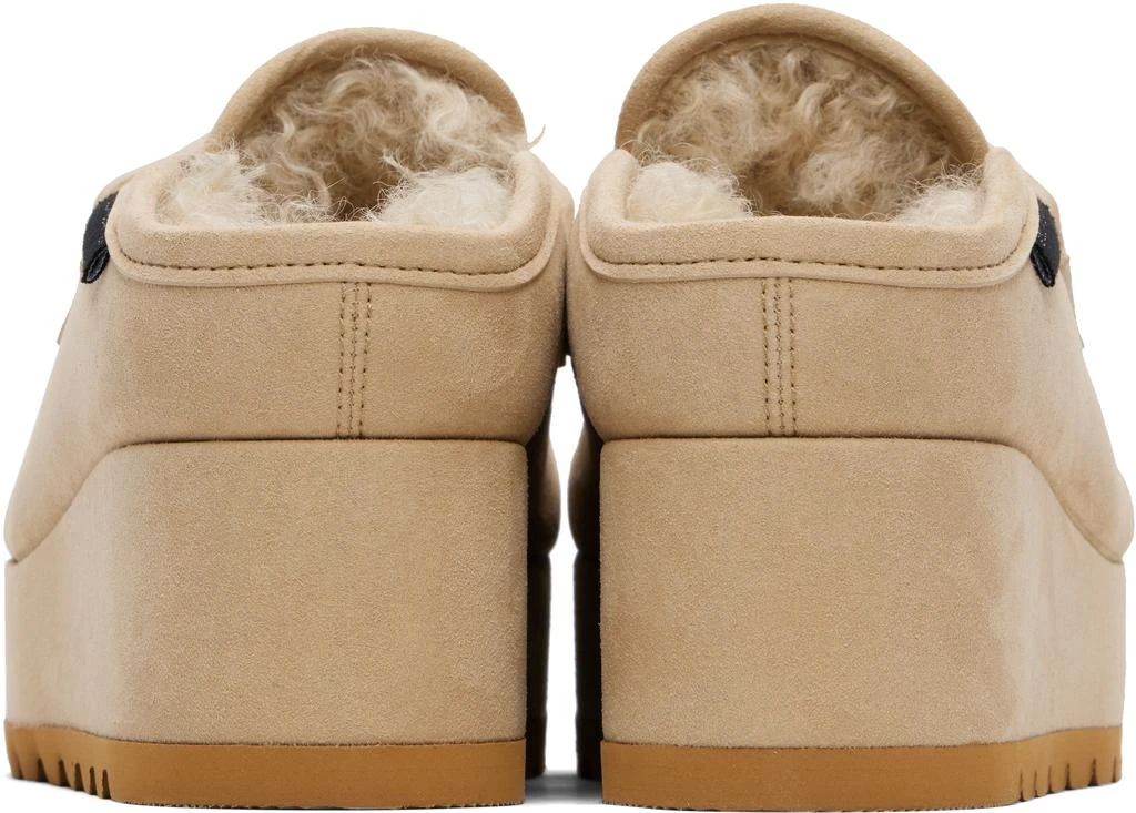 Stella McCartney Beige Sneak-Elyse Platform Loafers 2