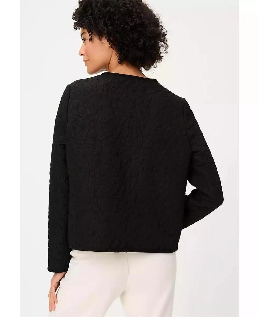 Olsen Women
s Collarless Quilted Jacket 3