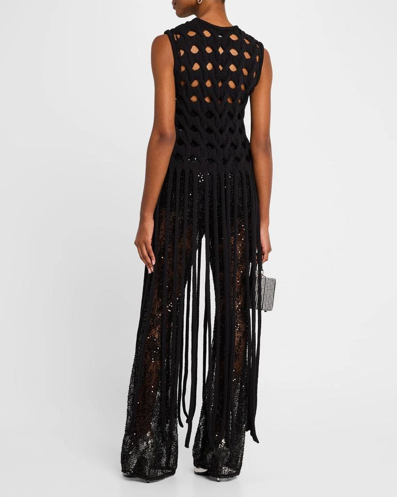 AKNVAS Fausti Sleeveless Fringe Top 3
