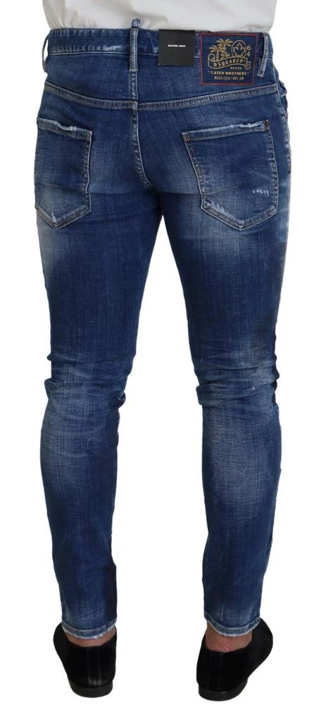 DSQUARED2 Dsqua²  Washed Patchwork Skinny Men  Men's Jeans 3
