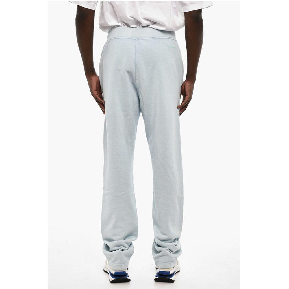 Shop Dsquared² Solid Color Baggy Fit Joggers with Drawstring