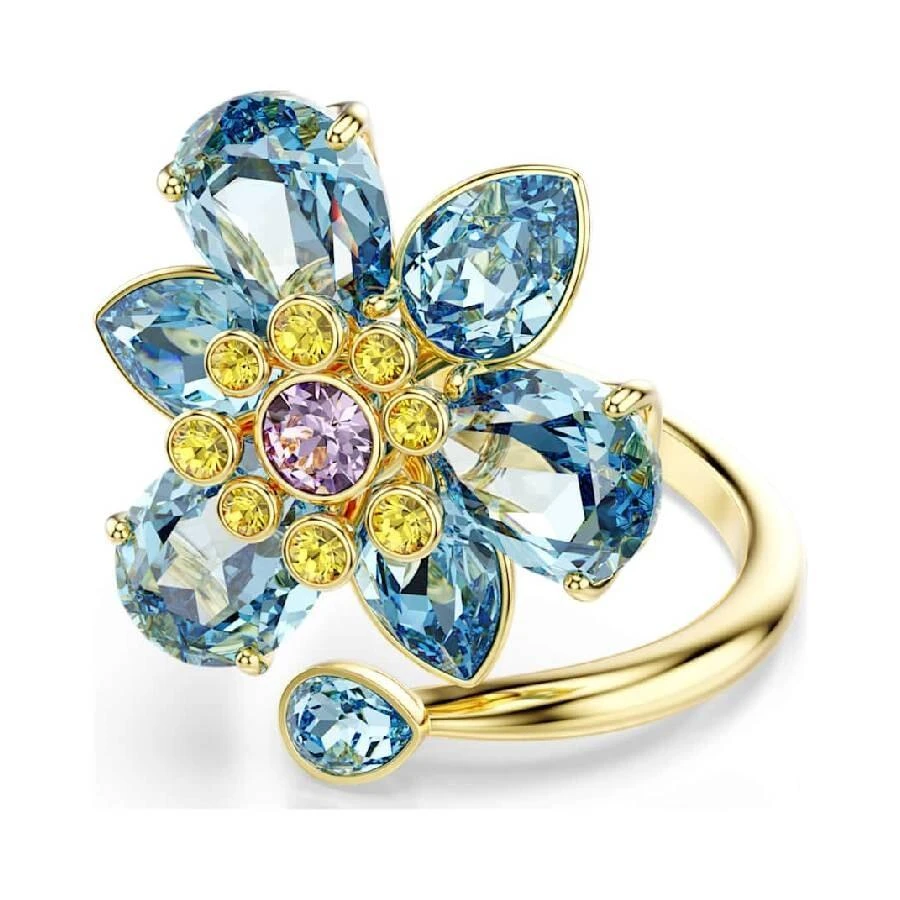 Swarovski Idyllia Mixed Cuts Flower Open Ring