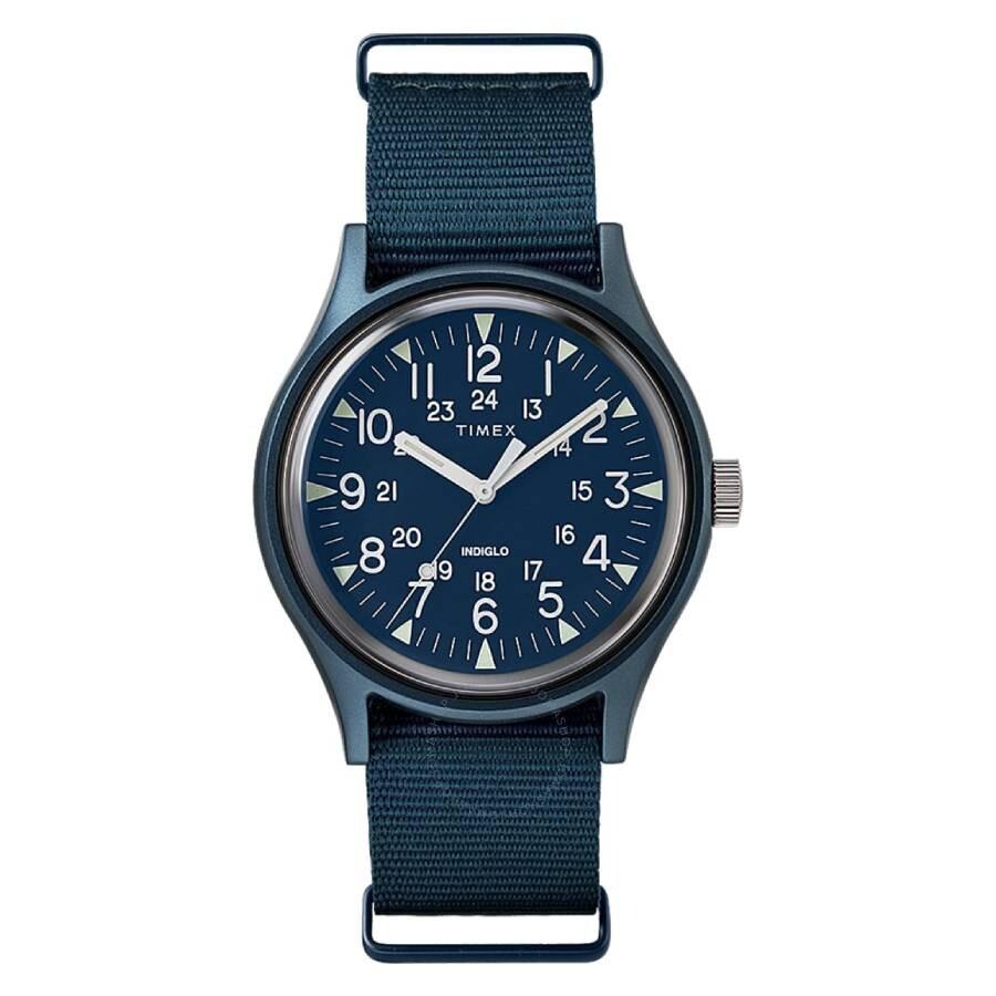 Timex MK1 Quartz Blue Dial Men's Watch TW2R37300