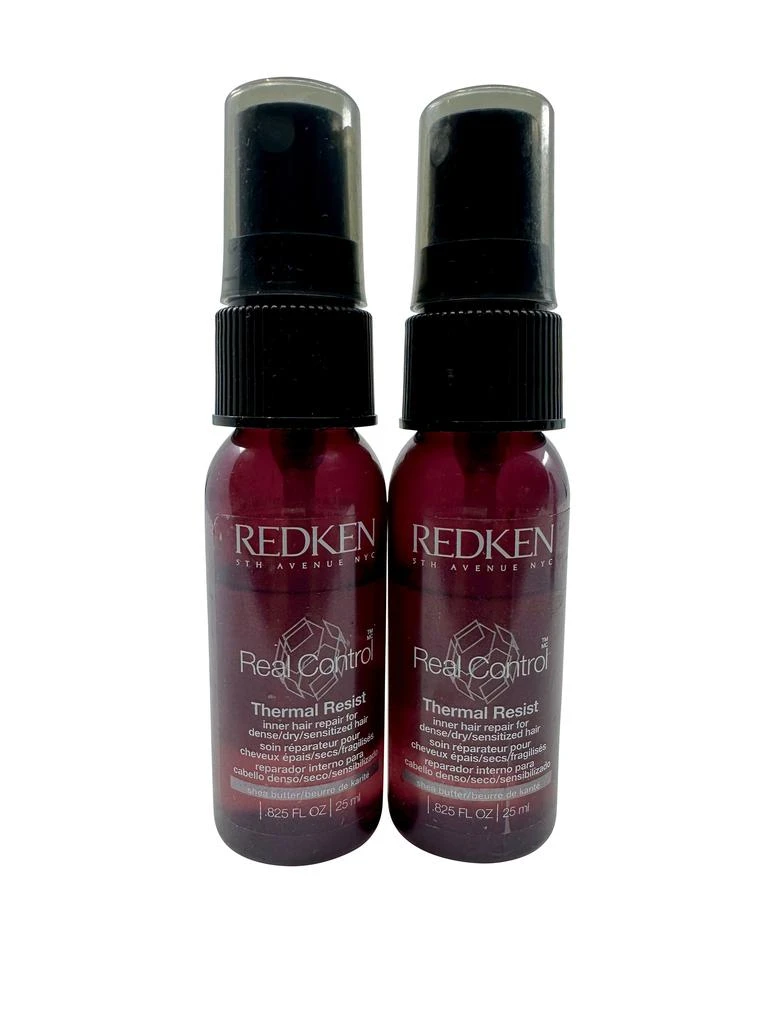 Redken Real Control Thermal Resist Dry, Damaged & Sensitized Hair .825 OZ 2 pack 1