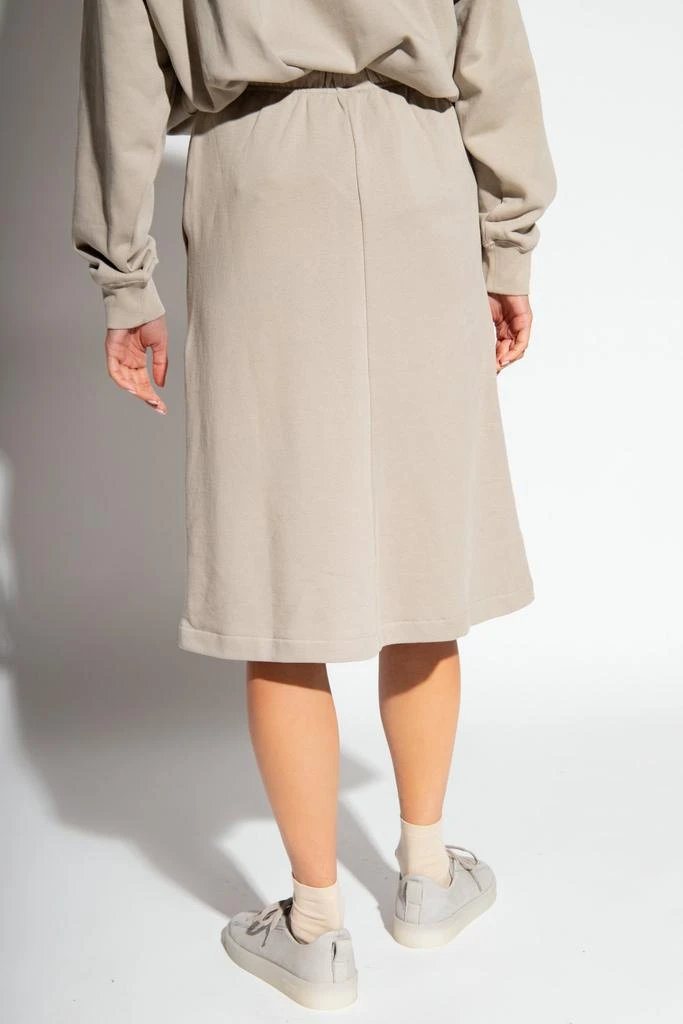 Essentials Fear Of God Essentials Logo Patch Drawstring Midi Skirt 3