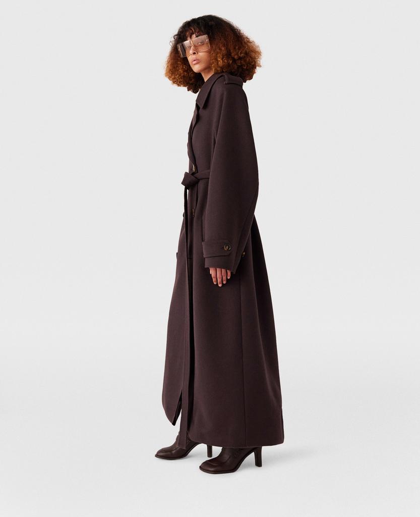 Stella McCartney - Double-Faced Belted Trench Coat, Woman