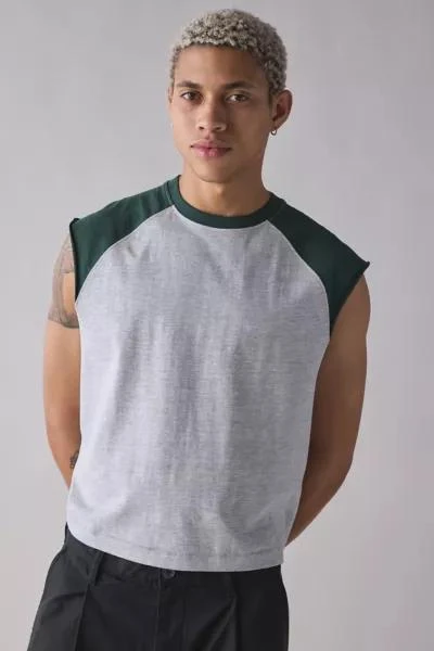 BDG BDG Carson Cutoff Baseball Tee 1