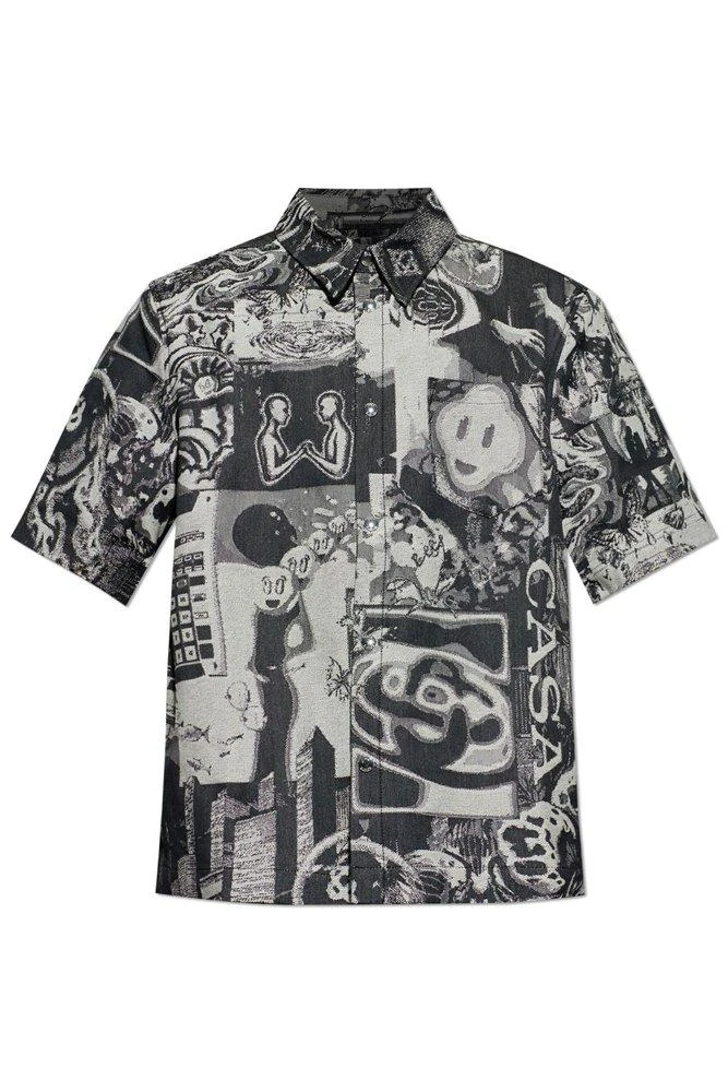 Casablanca Casablanca Collage Denim Shirt