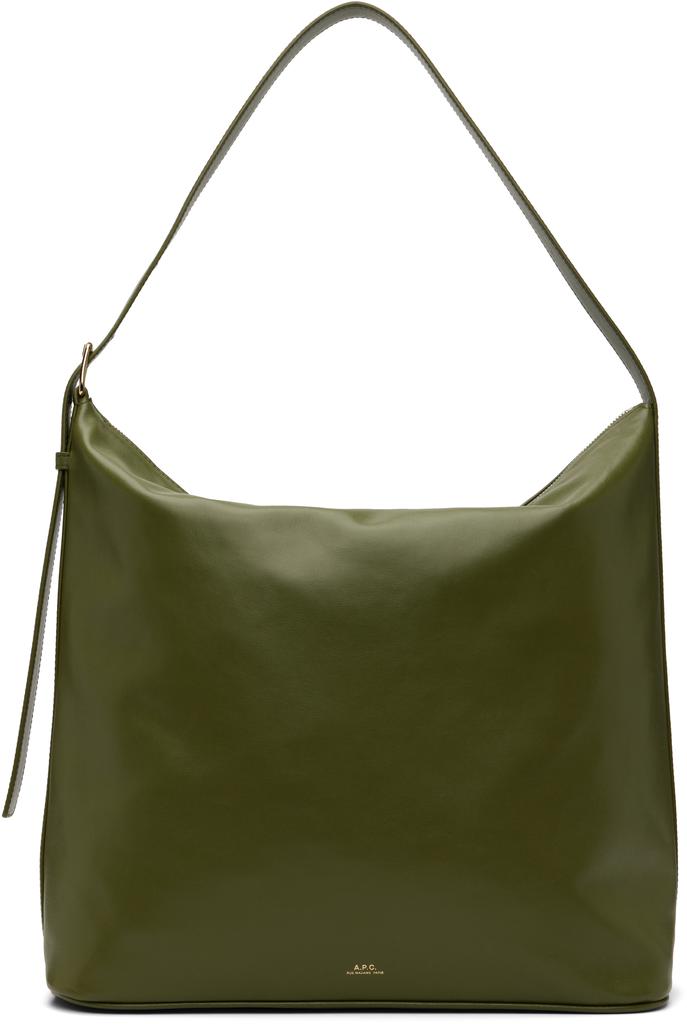 A.P.C. Navy Daniela Shopping Tote - Tote Bags - BeyondStyle