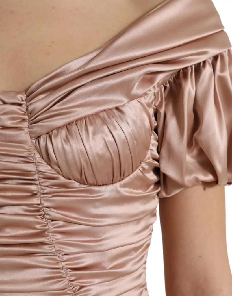 Dolce 
Gabbana Silk Stretch Sheath Mermaid Gown Women
s Dress (Pre-Owned) 5