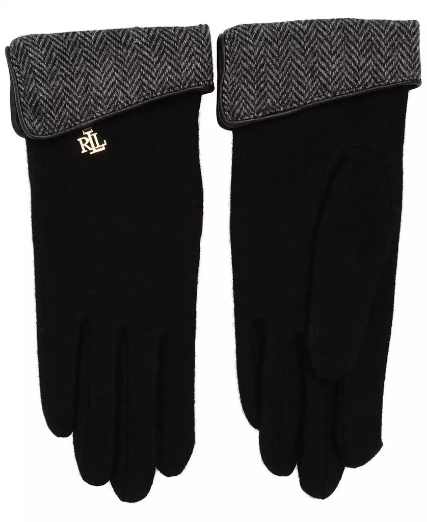 Ralph Lauren Pattern Cuff with Logo Charm Glove 2