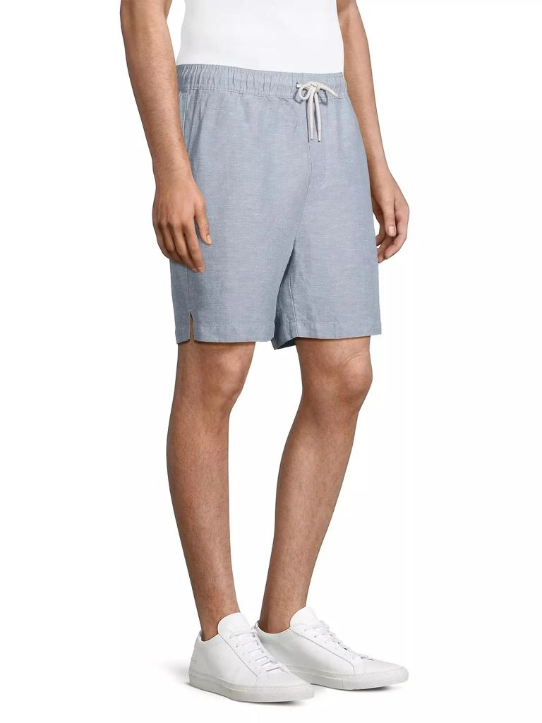 Onia Air Linen-Blend Drawstring Shorts 4