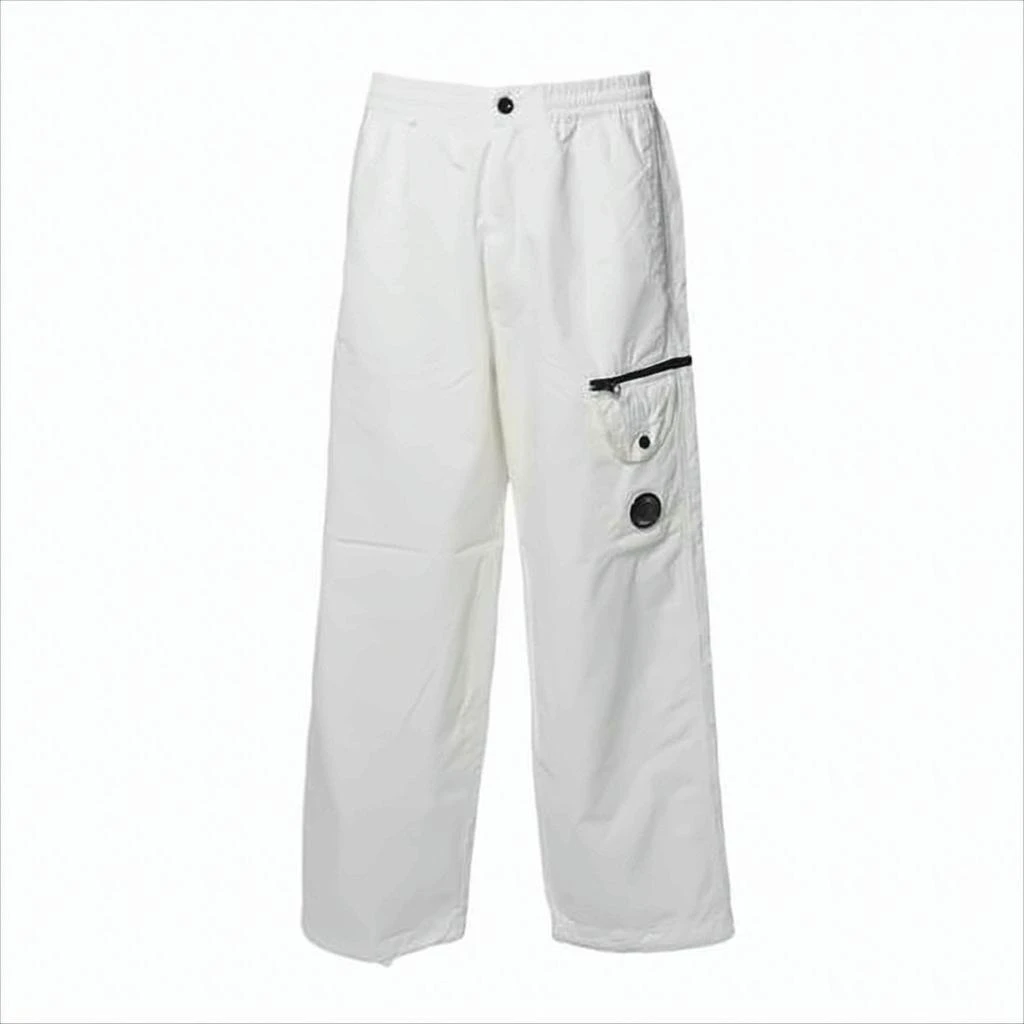 C.P. Company Relaxed Wide-Leg Training Pants with Distinctive Lens Detail