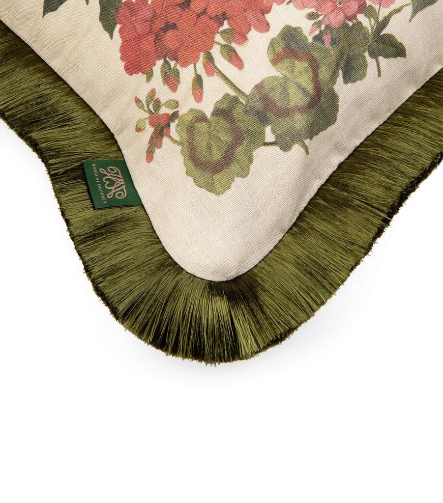 House of Hackney Linen-Blend Floralia Cushion 3