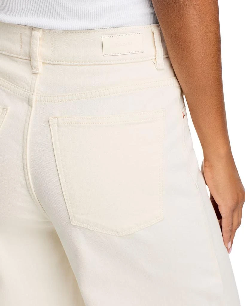 DL1961 Hepburn High Rise Wide Leg Jeans in Eggshell 7