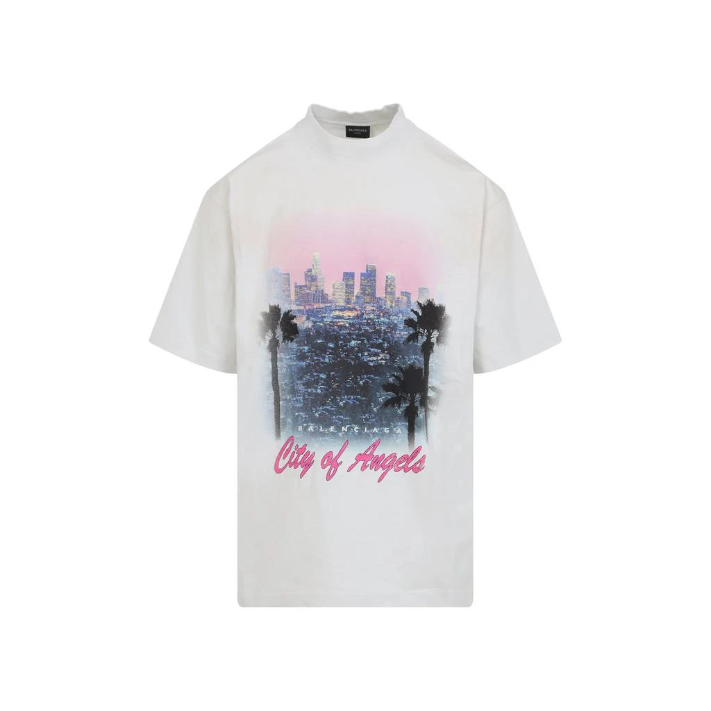 Balenciaga Balenciaga City Of Angels Faded T-Shirt 1