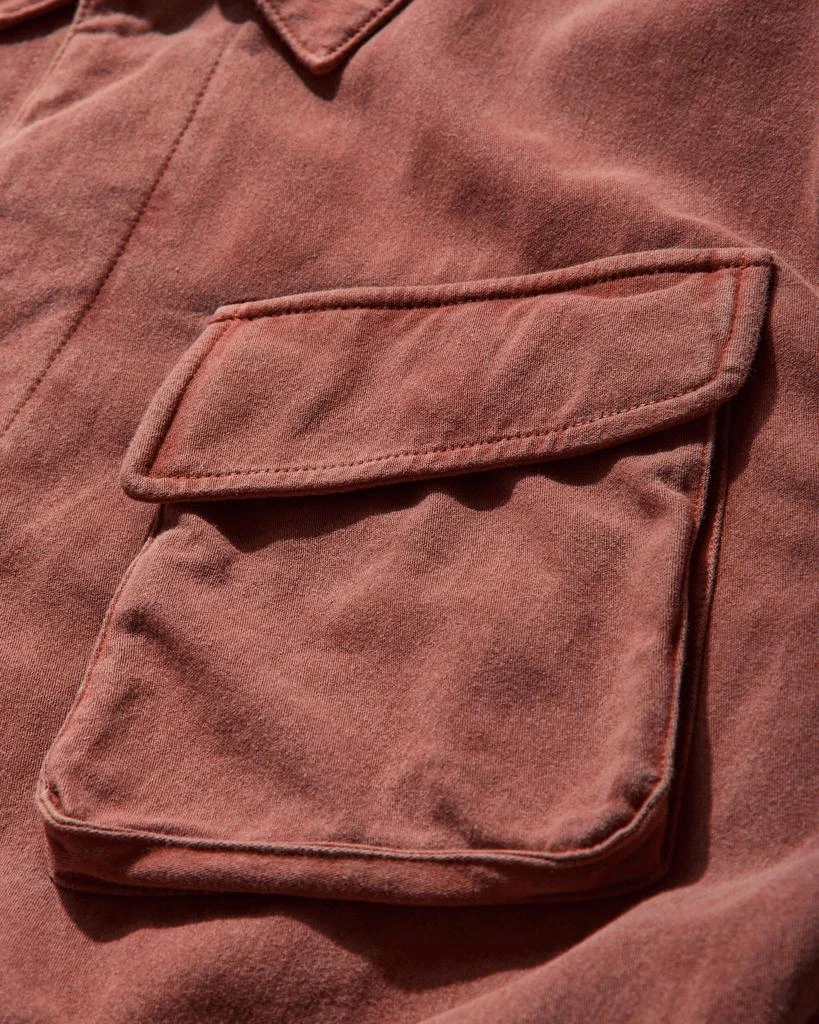 Cav Empt Men's Overdye Community Button Jacket Brown 3