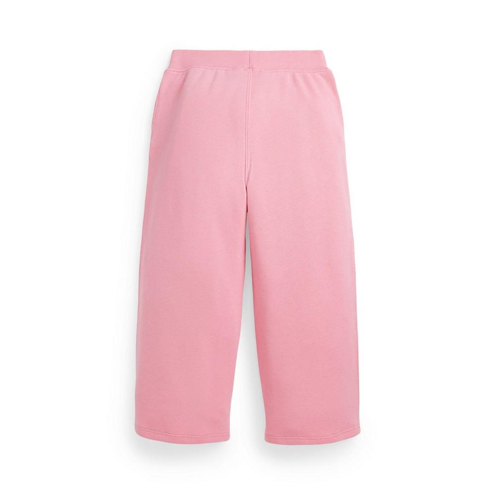 Polo Ralph Lauren Toddler and Little Girls Terry Wide-Leg Sweatpants